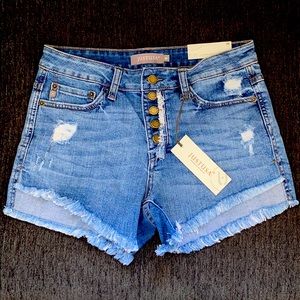 Just USA Denim High-Waisted Shorts